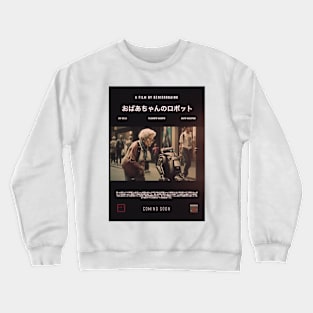 Grandma’s Robot 2 Japan Retro Poster Crewneck Sweatshirt